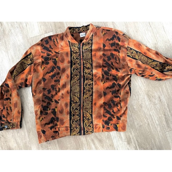 Bead-embellished animal print comfy jacket-⭐️on Fall 2024 fashion season catwalk - Picture 15 of 16